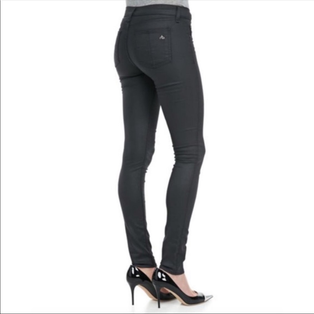Rag & Bone Skinny Stretch Denim Gray Pant 29